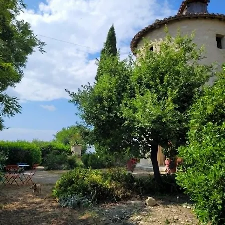 Moulin A Vent De Saint Cricq Gers Vue Panoramique 오슈